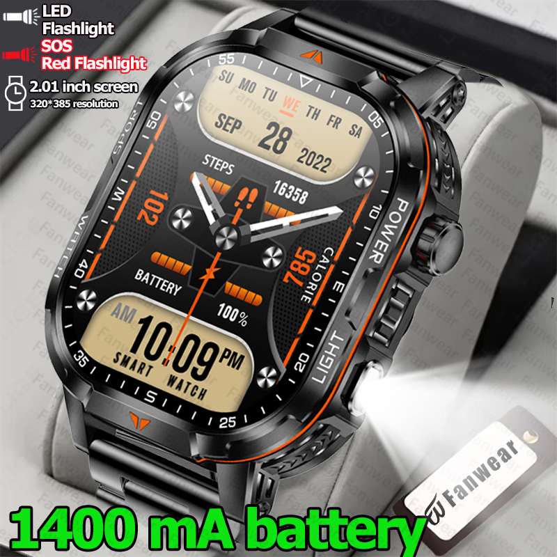 Outdoor Power Meter - Military outdoor sturdy men's smart watch