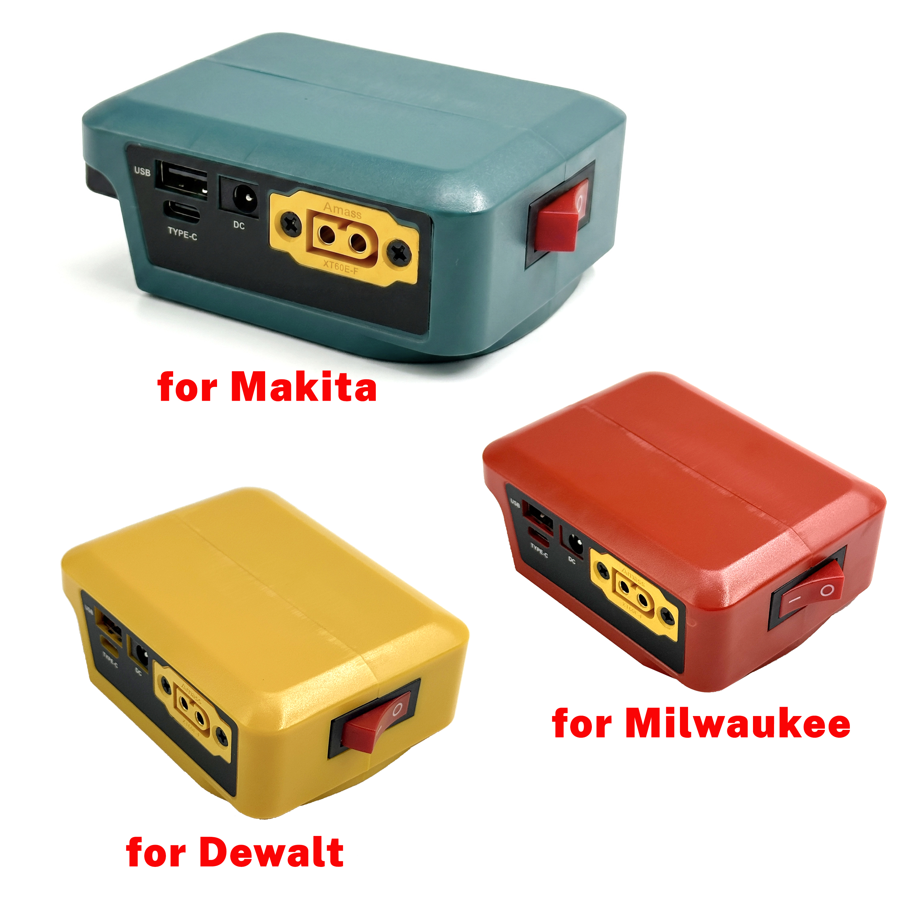 Outdoor Power Double Adapter - Double Port Fast Charging Fit for