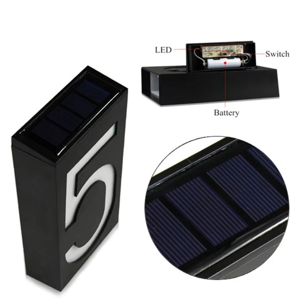 Easy Install Solar LED House N – Outdoor Power Number Bewertung und Preis