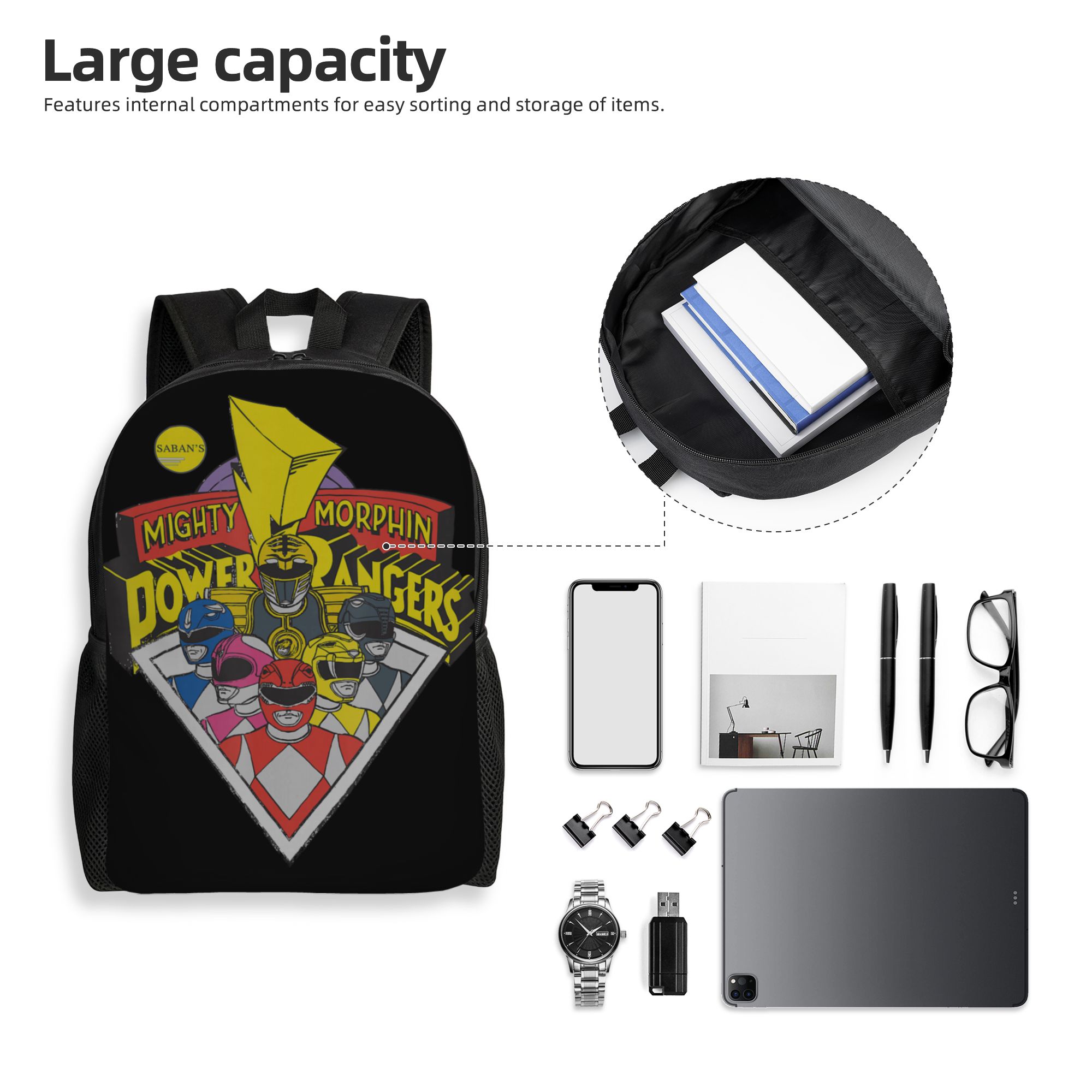 Bandai backpacks Power Rangers – Outdoor Power Group Bewertung und Preis