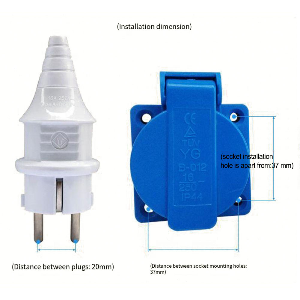 Industrial Waterproof Socket E – Outdoor Power Socket Bewertung und Preis