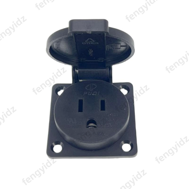 Black 125V 15A 20A IP44 CE Ame – Outdoor Power Inlet Box Bewertung und Preis