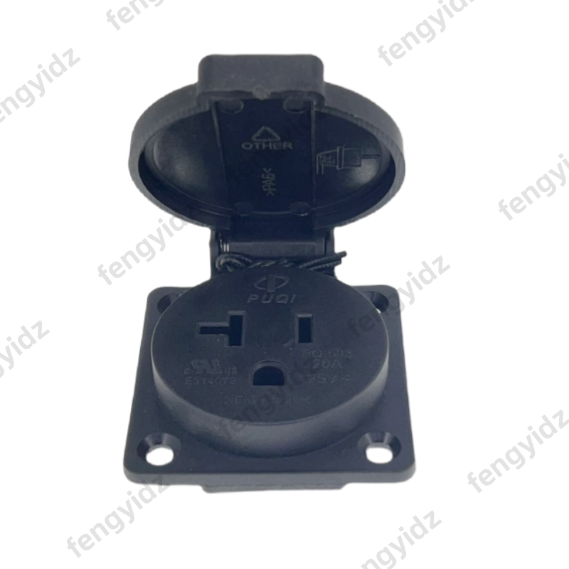 Black 125V 15A 20A IP44 CE Ame – Outdoor Power Inlet Box Bewertung und Preis