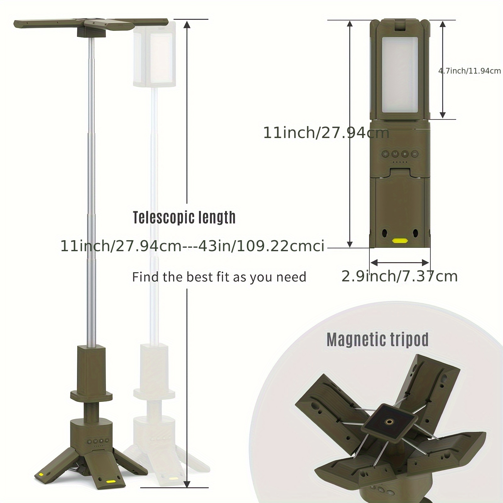 Camping Lantern, 14000mAh Rech – Outdoor Power Lights Bewertung und Preis