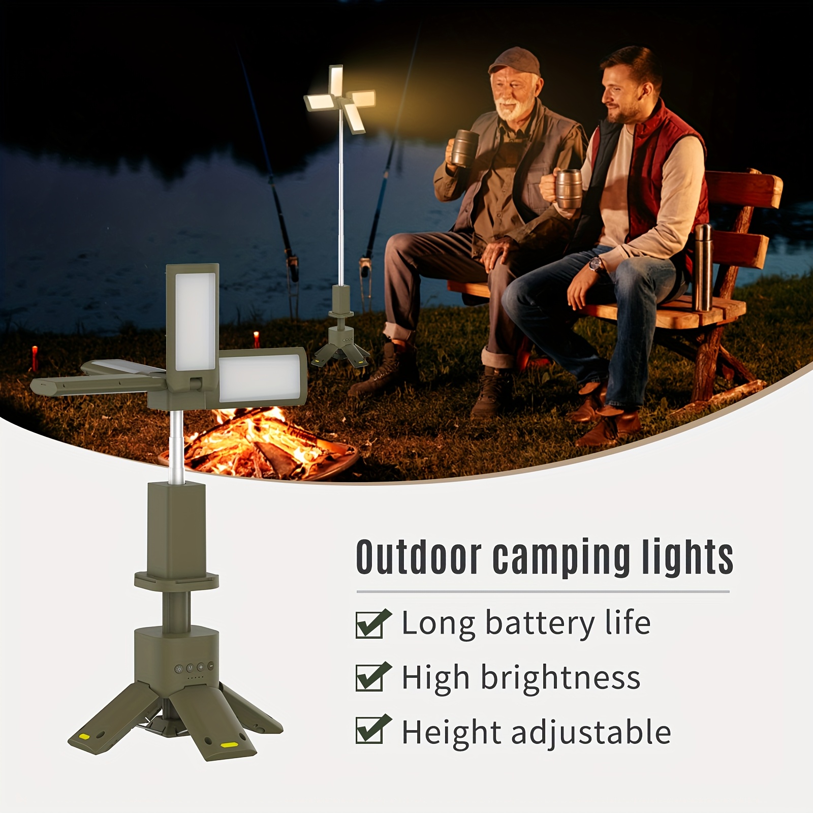 Camping Lantern, 14000mAh Rech – Outdoor Power Lights Bewertung und Preis