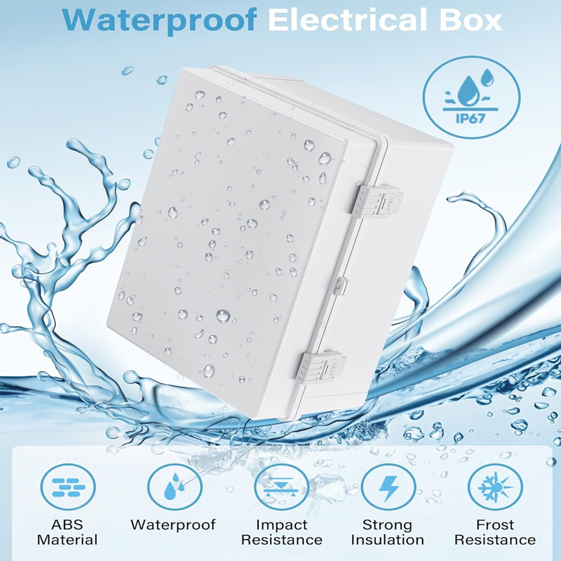 IP66 Waterproof ABS Plastic En – Outdoor Power Distribution Box Bewertung und Preis
