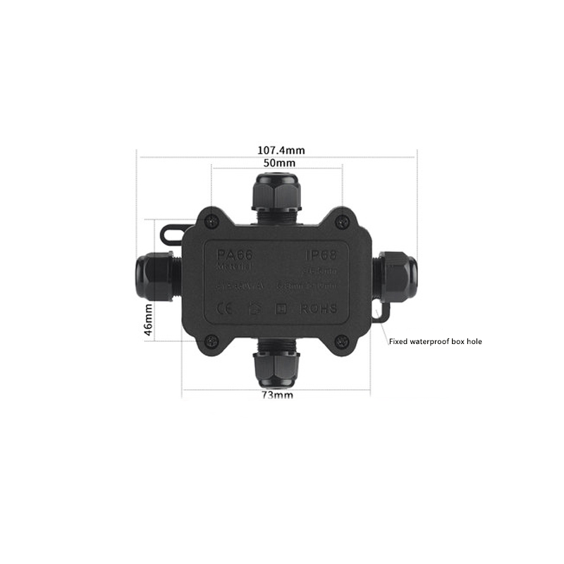 IP68 Outdoor Waterproof Juncti – Outdoor Power Distribution Box Bewertung und Preis