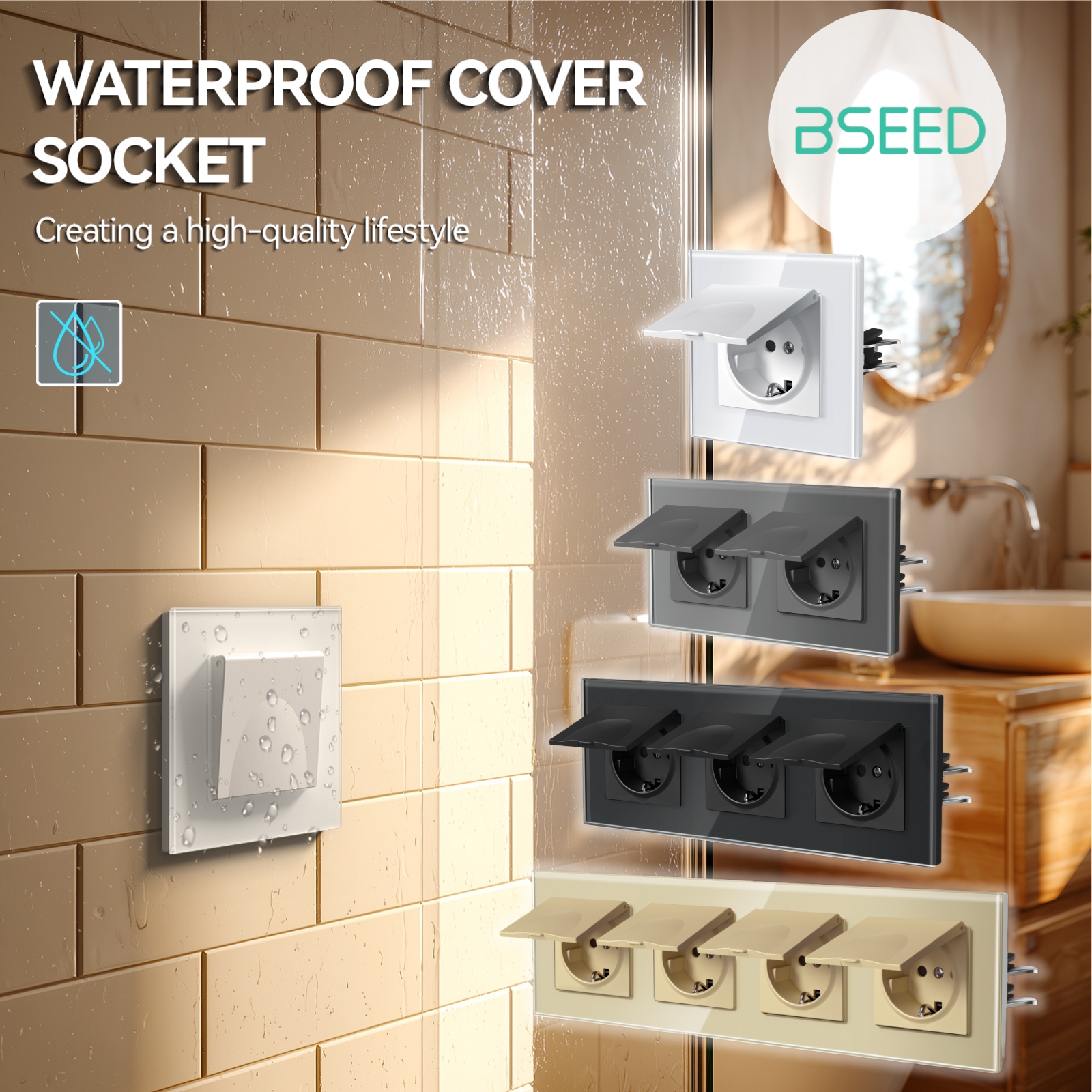 BSEED EU Standard Wall Electri – Outdoor Power Inlet Box Bewertung und Preis