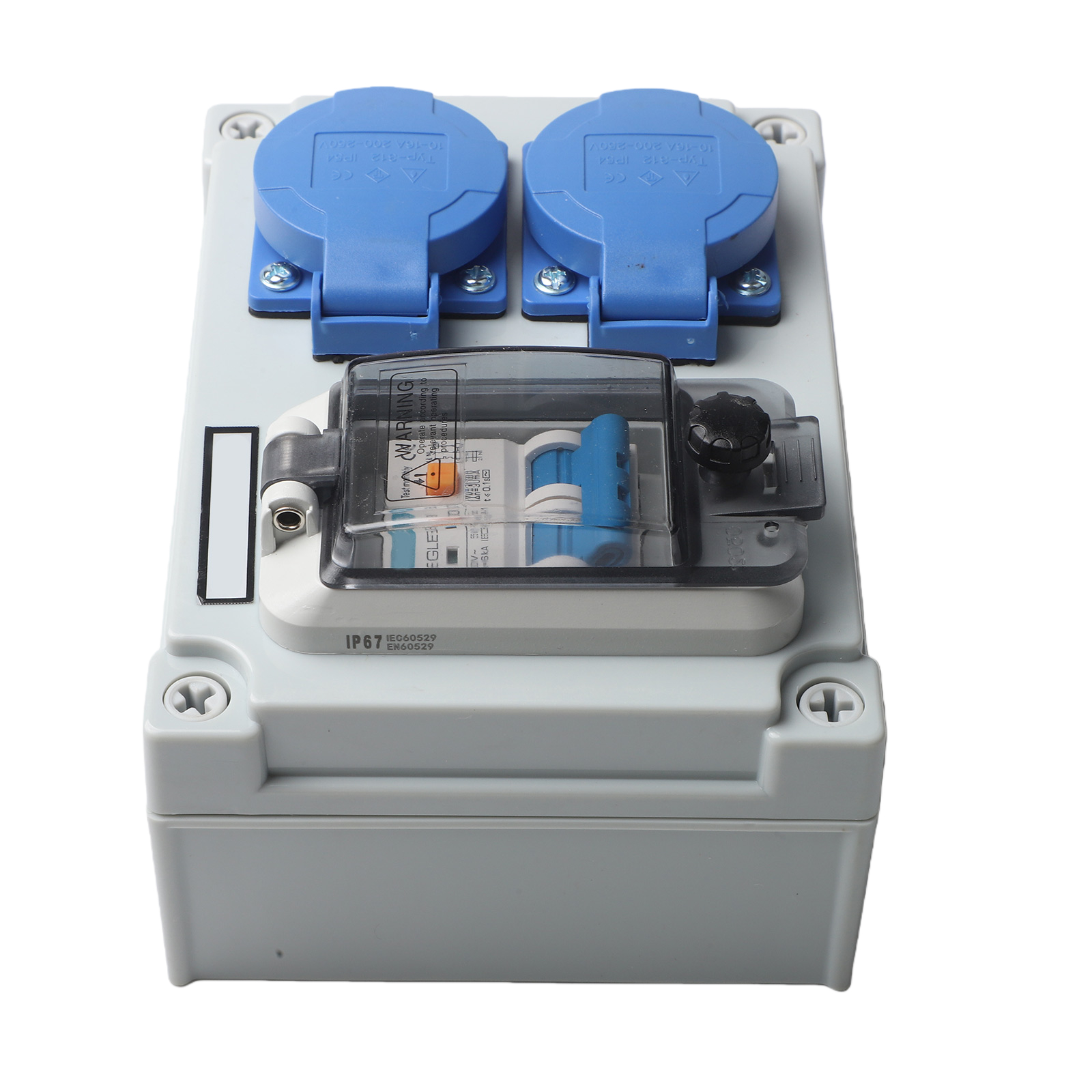 Gray Blue Wall Distributor Saf – Outdoor Power Distributors Bewertung und Preis