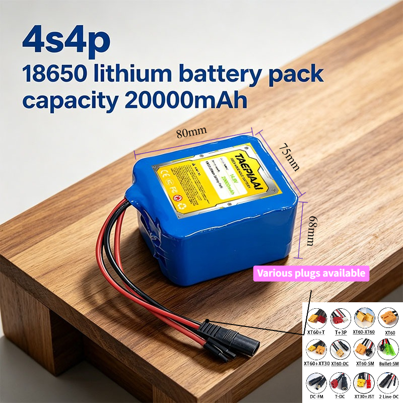 14.8V 4S4P 16Ah 18650 Lithium  – Outdoor Power Group Bewertung und Preis
