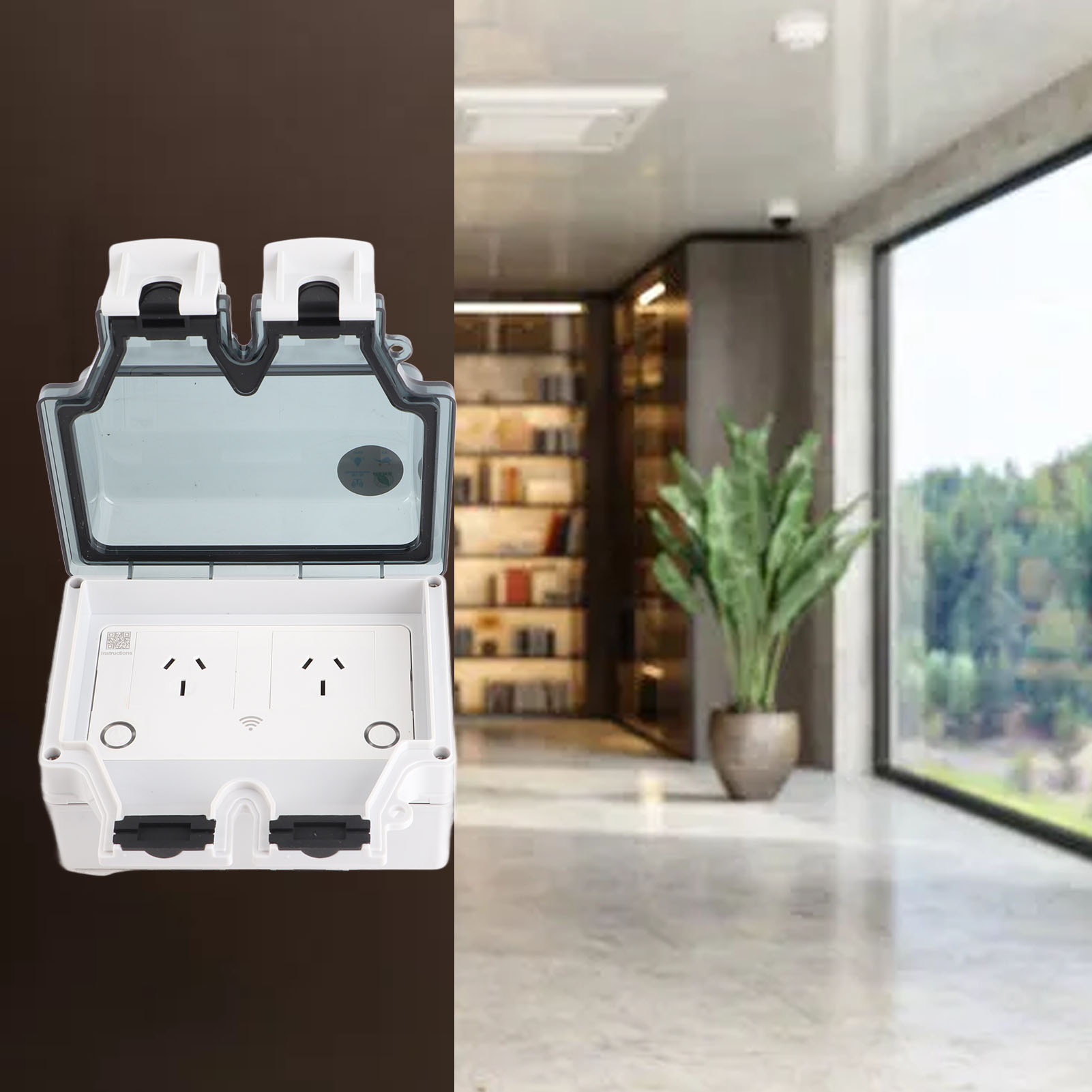 Waterproof Socket WiFi Socket  – Outdoor Power Socket Bewertung und Preis