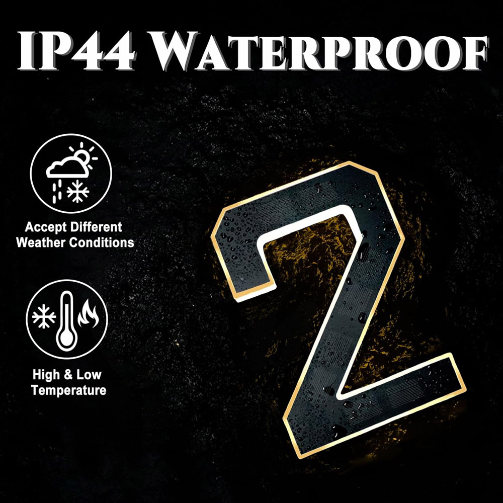 12CM Solar-Powered Outdoor Hou – Outdoor Power Number Bewertung und Preis