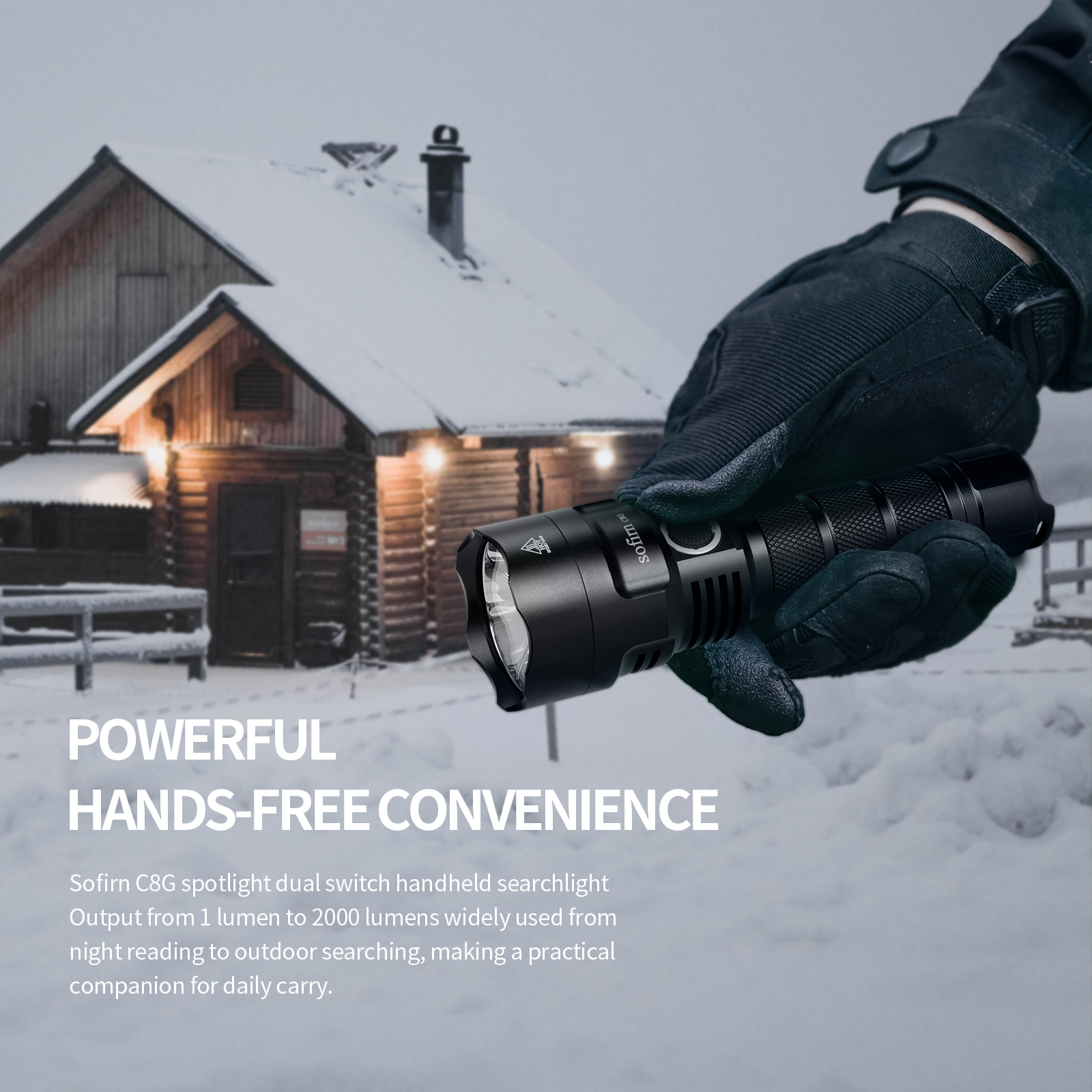 SOFIRN C8G Powerful LED Flashl – Outdoor Power Group Bewertung und Preis