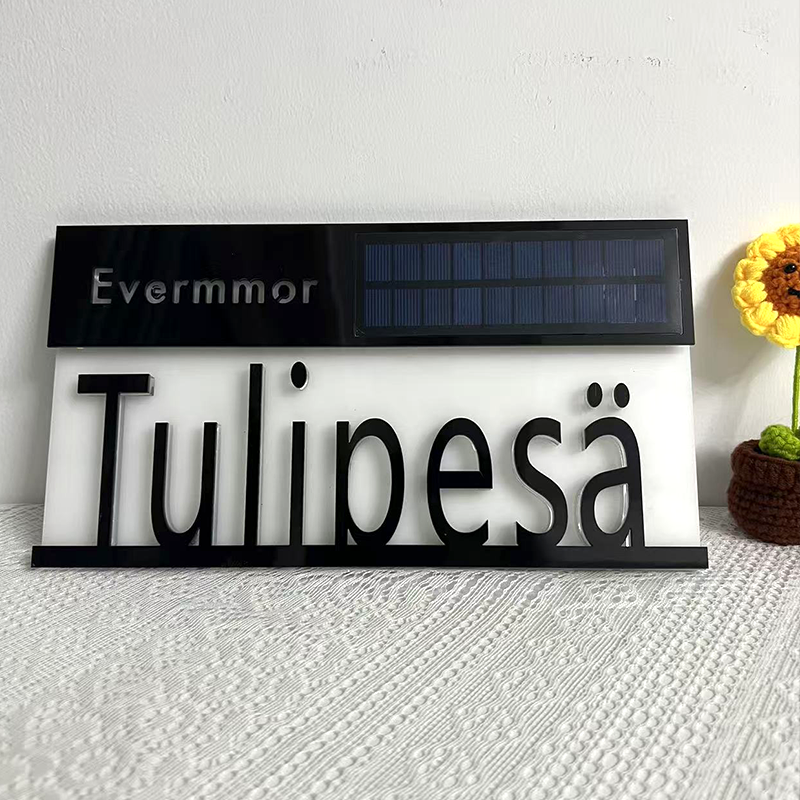 Outdoor House Number Solar Pow – Outdoor Power Number Bewertung und Preis
