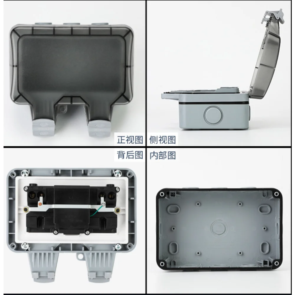 EU KR Outdoor Wall Waterproof  – Outdoor Power Inlet Box Bewertung und Preis