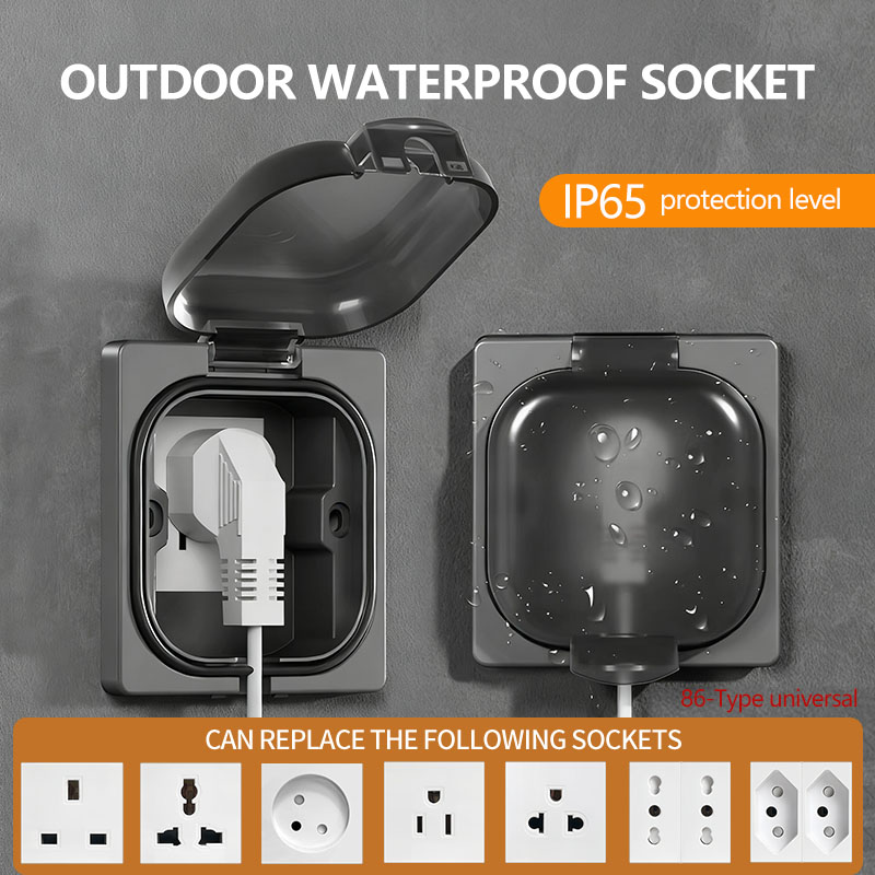 IP65 Waterproof Outdoor Socket – Outdoor Power Inlet Box Bewertung und Preis
