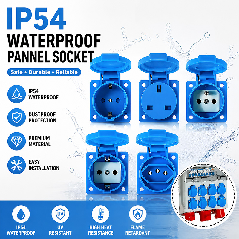 IP54 16A Waterproof Industrial – Outdoor Power Inlet Box Bewertung und Preis