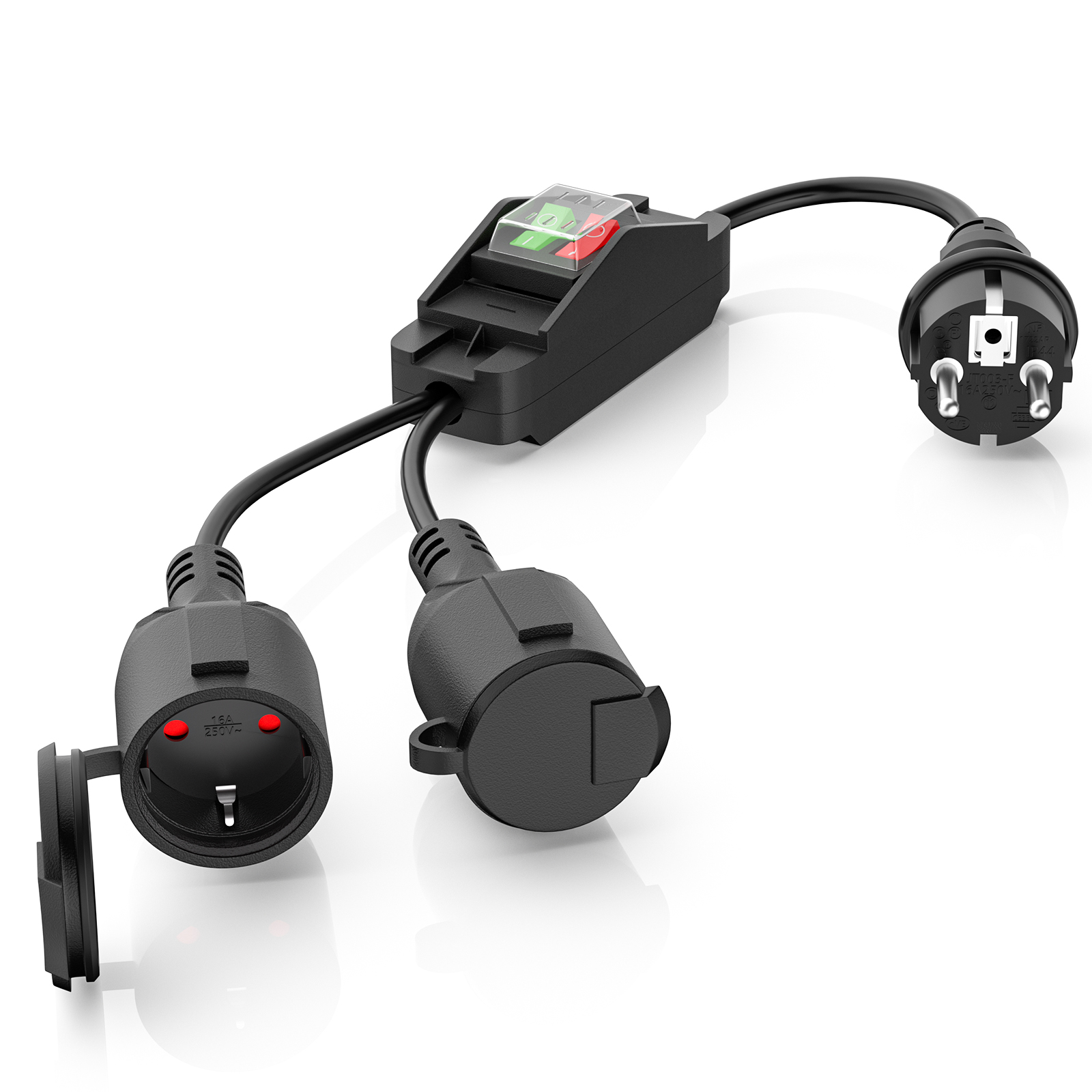 Double Plug Extension Cable 2  – Outdoor Power Inlet Box Bewertung und Preis