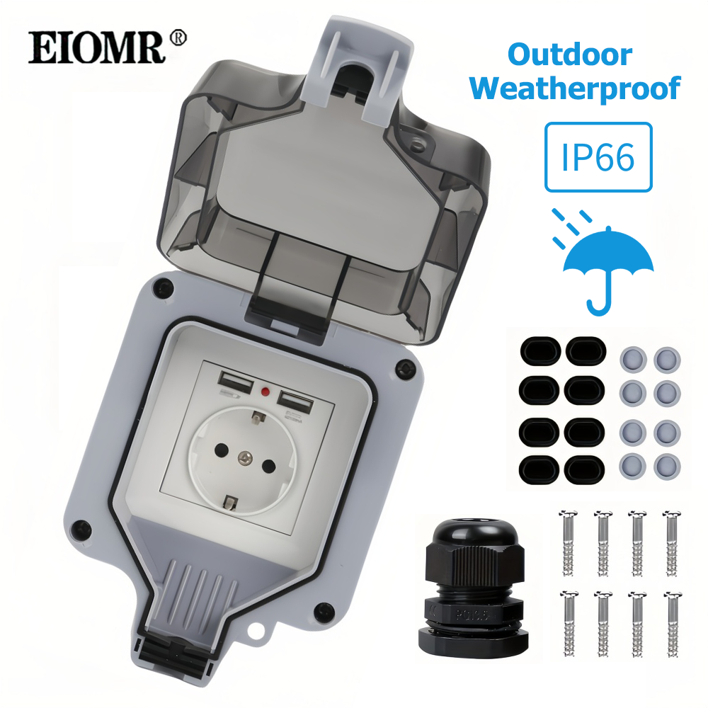 EIOMR IP66 Outlet 220V Waterpr – Outdoor Power Inlet Box Bewertung und Preis