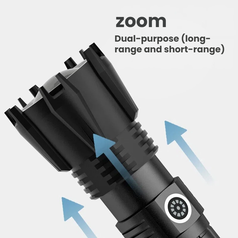 High-power P90 LED Flashlight  – Outdoor Power Meter Bewertung und Preis