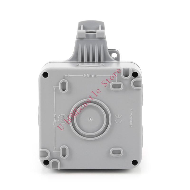 63HF Single Waterproof Wall Sw – Outdoor Power Socket Cover Bewertung und Preis