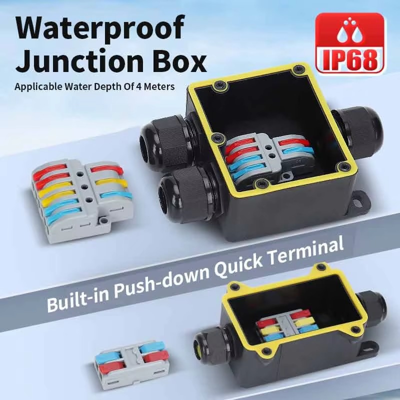 Junction Box Waterproof IP68 2 – Outdoor Power Distribution Box Bewertung und Preis