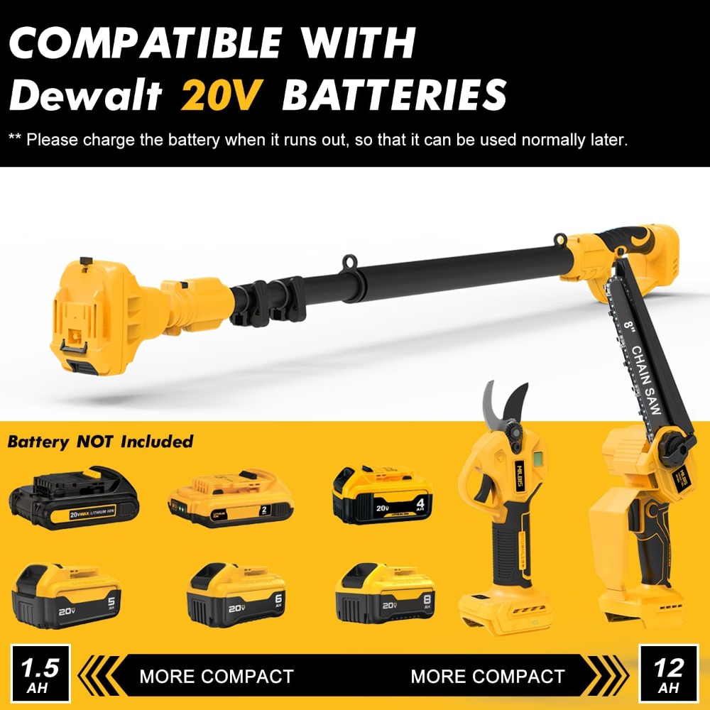 4-in-1 Cordless Pole Saw & Ele – Electric Chainsaw Battery Bewertung und Preis