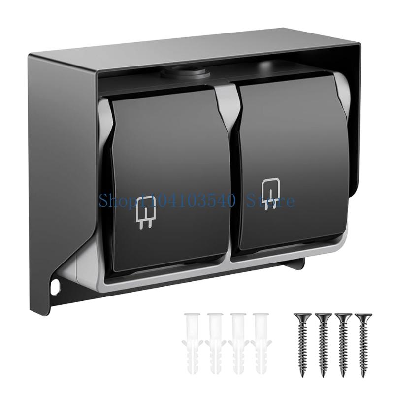 02DC 2 Gang Waterproof Outlet  – Outdoor Power Socket Cover Bewertung und Preis