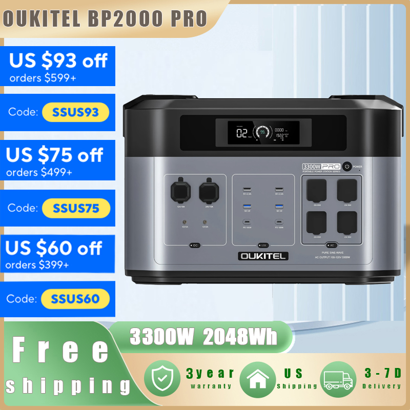 OUKITEL BP2000 PRO Portable Po – Outdoor Power Meter Bewertung und Preis