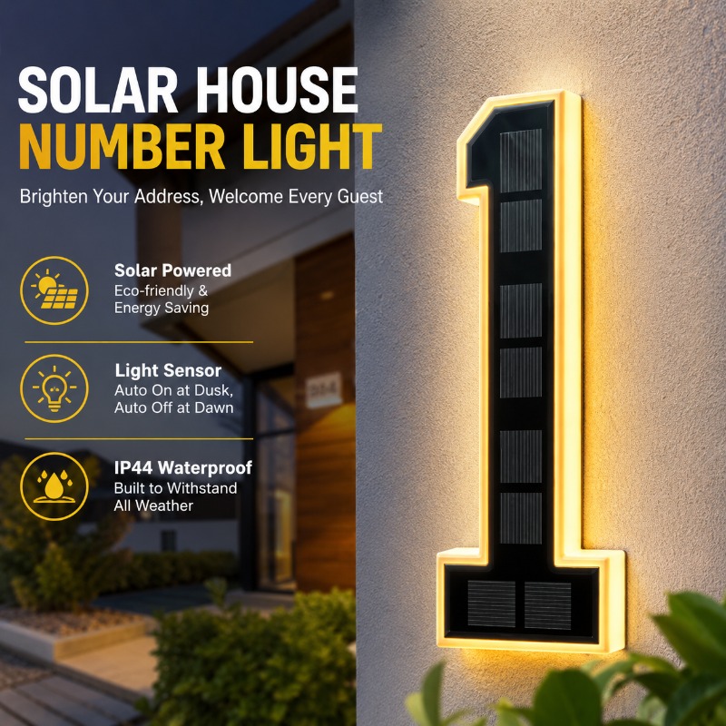 LED Number Door Plate 12V Powe – Outdoor Power Number Bewertung und Preis