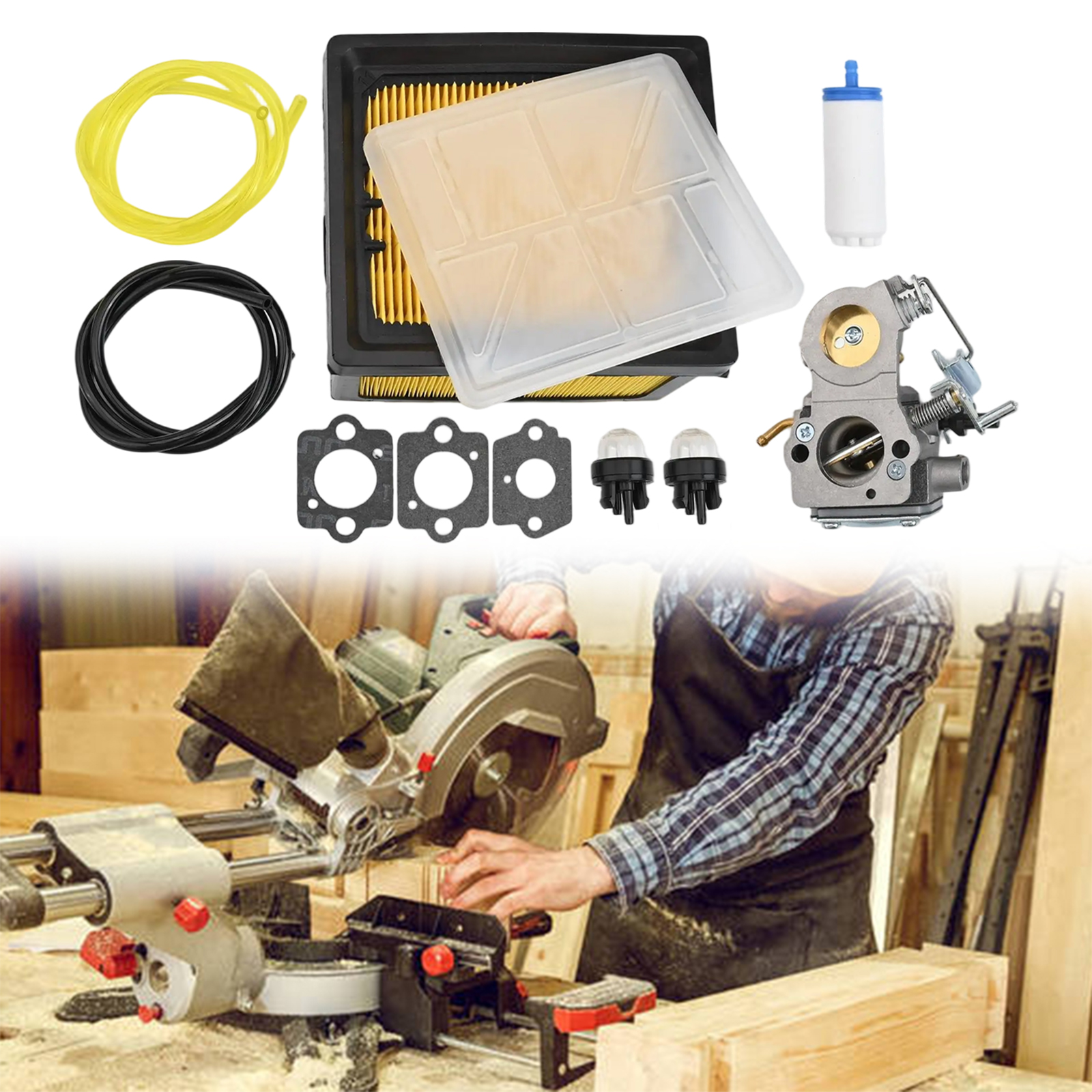 Air Filter And Fuel Line Kit A – Outdoor Power Equipment Repair Bewertung und Preis