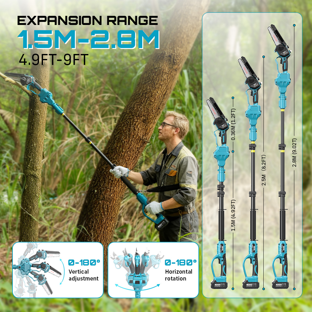 Seesii 3-in-1 Brushless Cordle – Electric Chainsaw Battery Bewertung und Preis