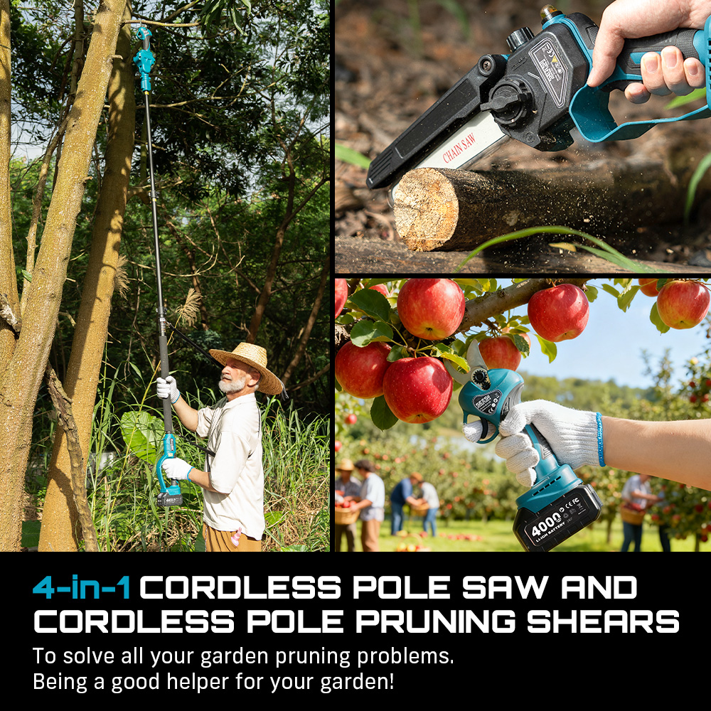 Seesii 3-in-1 Brushless Cordle – Electric Chainsaw Battery Bewertung und Preis