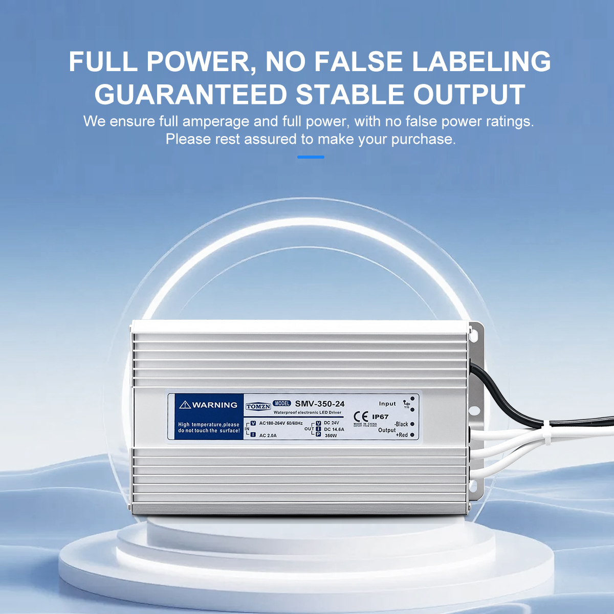 TOMZN 180-264V AC to DC 12V 24 – Outdoor Power Transformer Bewertung und Preis