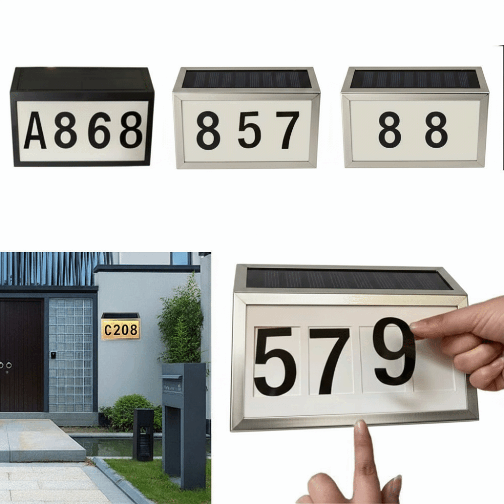 Easy Install Solar LED House N – Outdoor Power Number Bewertung und Preis