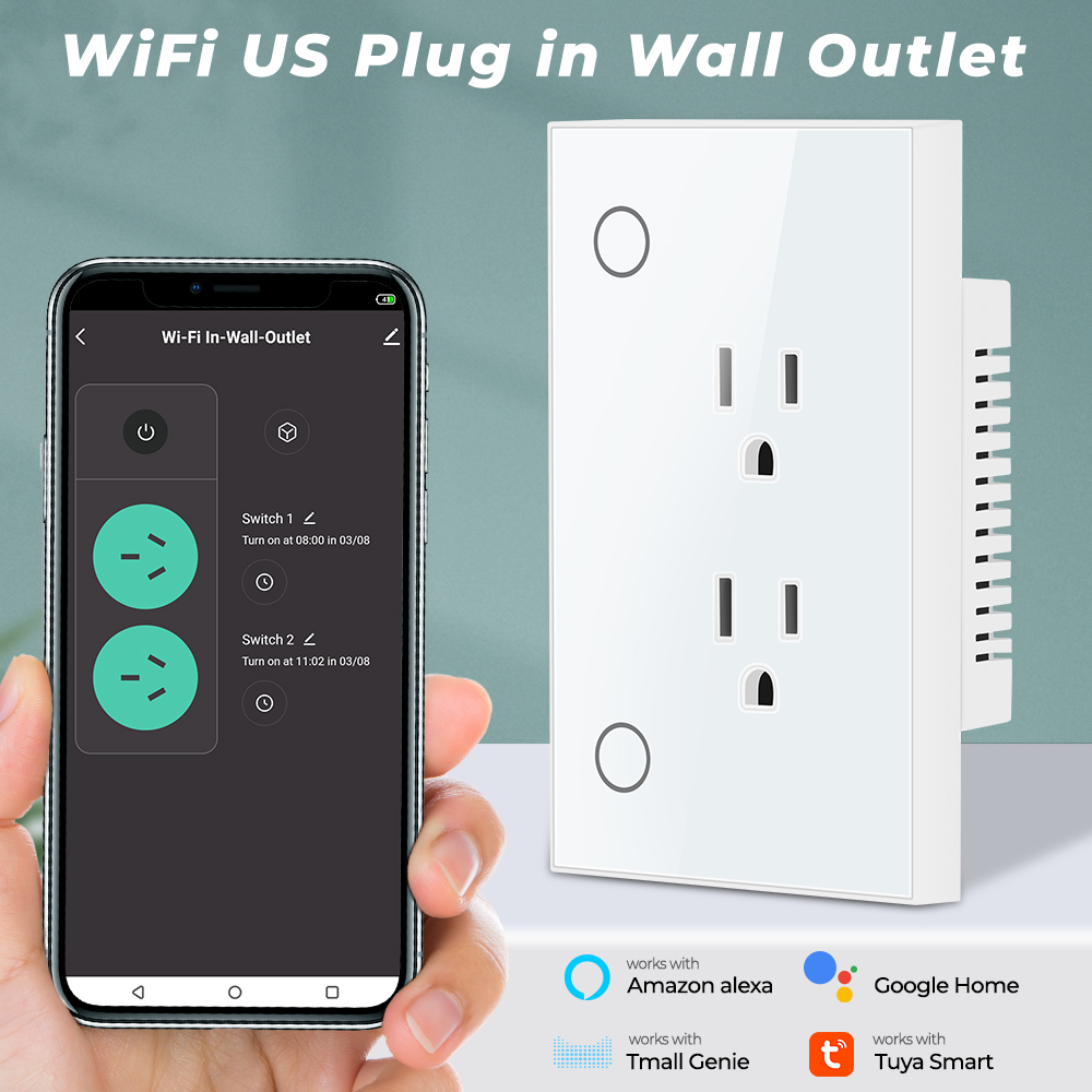 16A Tuya Wifi Socket Us Plug O – Outdoor Power Socket Bewertung und Preis