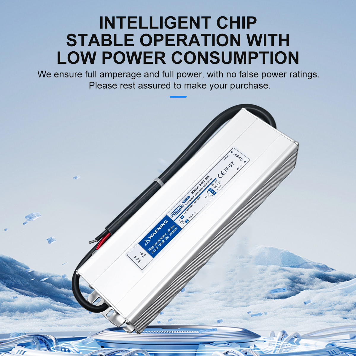 TOMZN 200W Waterproof LED Driv – Outdoor Power Transformer Bewertung und Preis