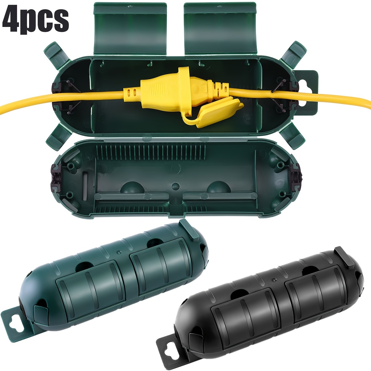 4pcs Outdoor Extension Cord Sa – Outdoor Power Socket Cover Bewertung und Preis