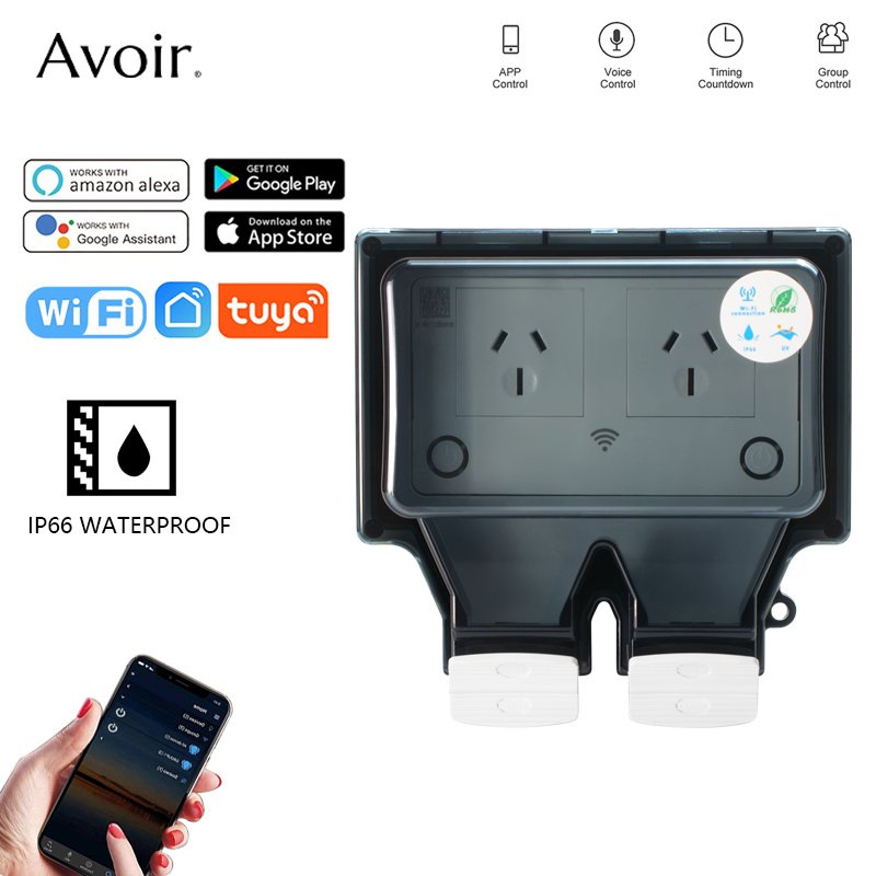 Avoir Tuya Wifi Waterproof Ele – Outdoor Power Inlet Box Bewertung und Preis