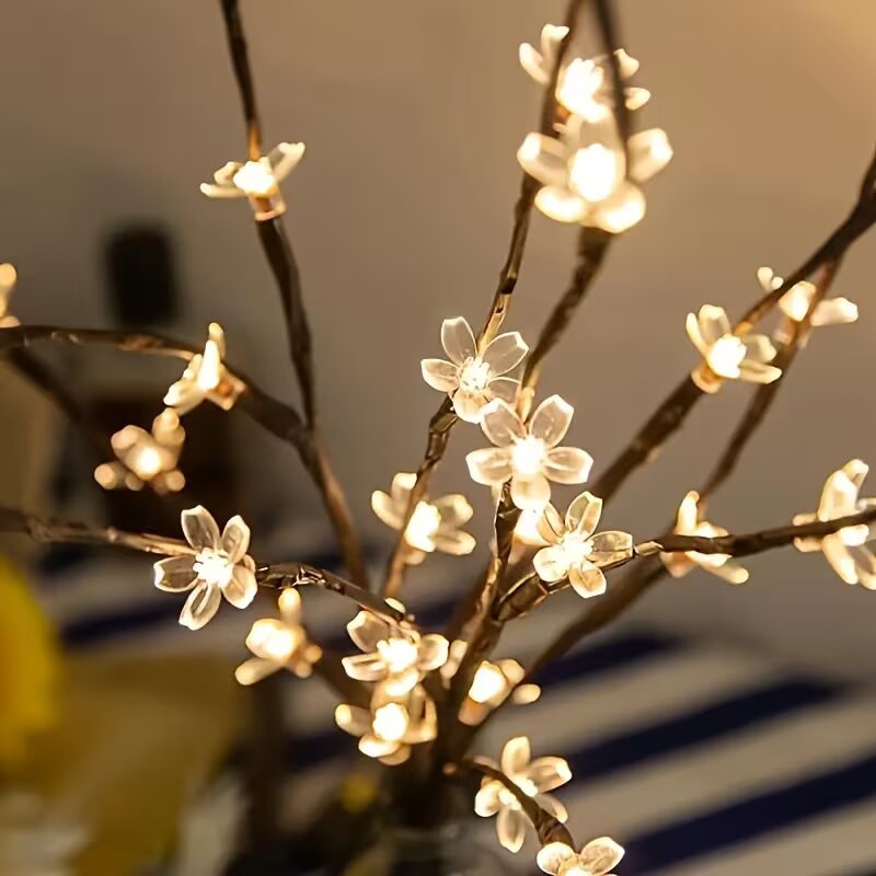 1/2PC 20LED Cherry Blossom Tre – Outdoor Power Lights Bewertung und Preis