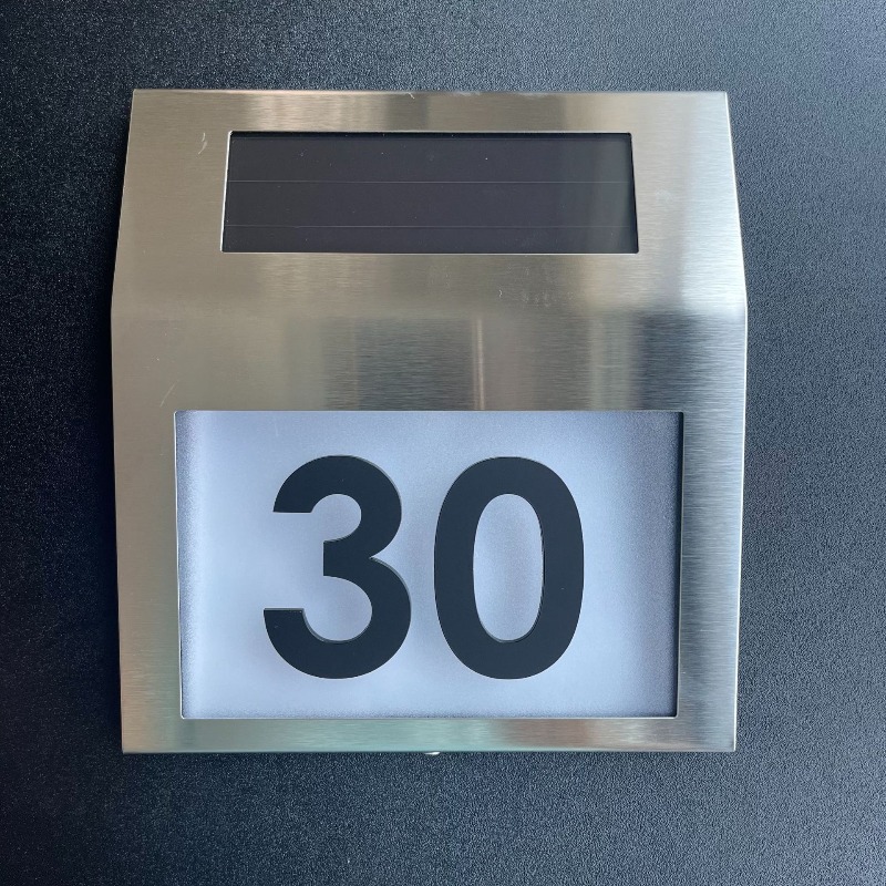 Custom Stainless Steel Light G – Outdoor Power Number Bewertung und Preis