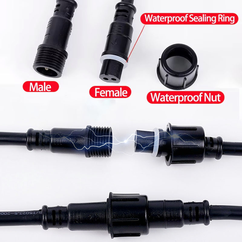 Waterproof Wire Connector Set  – Outdoor Power Socket Bewertung und Preis