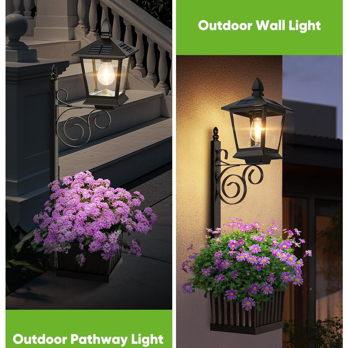 Solar Powered 2-in-1 Flower Po – Outdoor Power Lights Bewertung und Preis