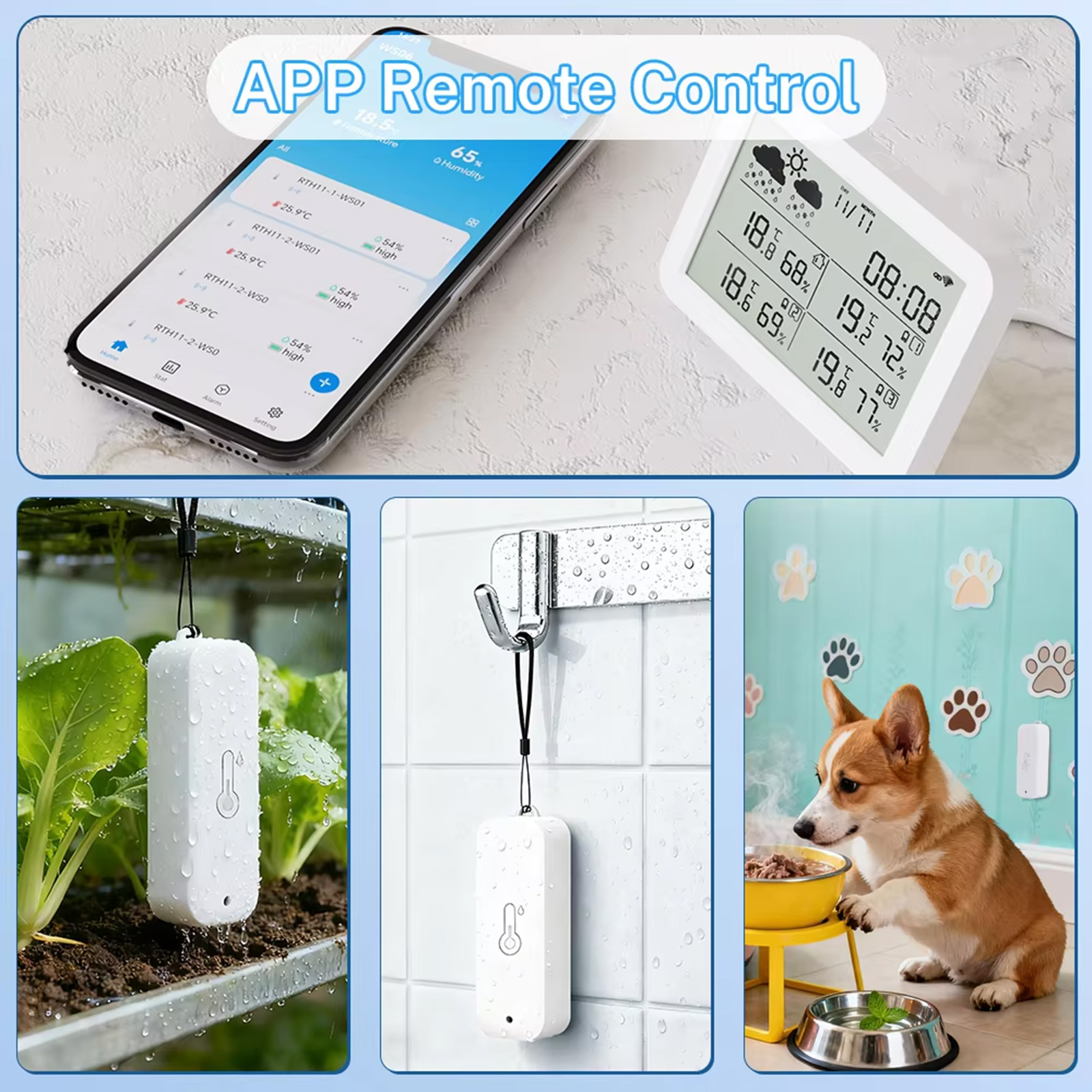 Tuya WiFi+RF433 Weather Statio – Outdoor Power Meter Bewertung und Preis