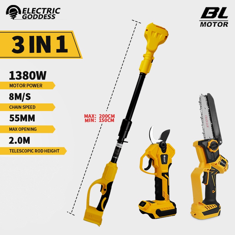 Brushless 6 Inch Electric Chai – Electric Chainsaw Battery Bewertung und Preis