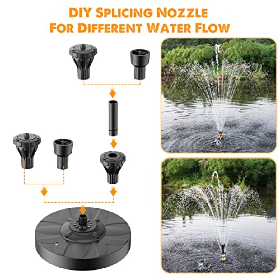 Small Pond Fountain with 32.8f – Outdoor Power Double Adapter Bewertung und Preis