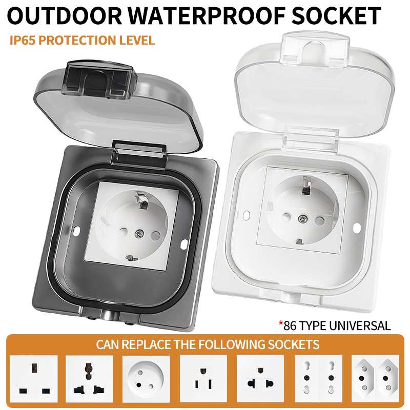 IP65 Waterproof Outdoor Socket – Outdoor Power Socket Bewertung und Preis