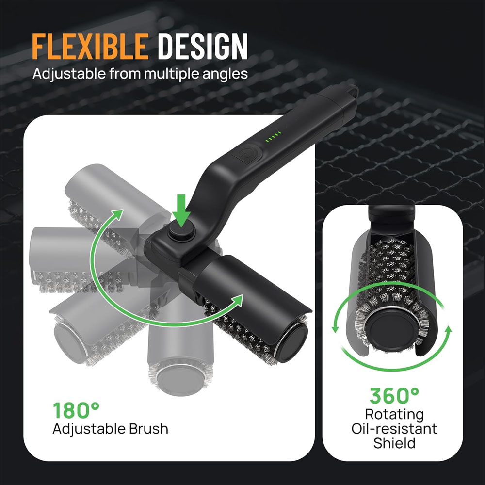 Electric Grill Brush Rechargea – Outdoor Power Grill Bewertung und Preis