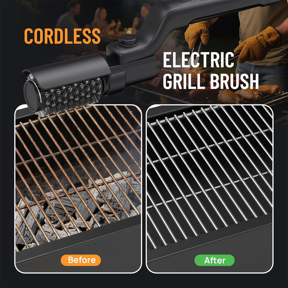 Electric Grill Brush Rechargea – Outdoor Power Grill Bewertung und Preis
