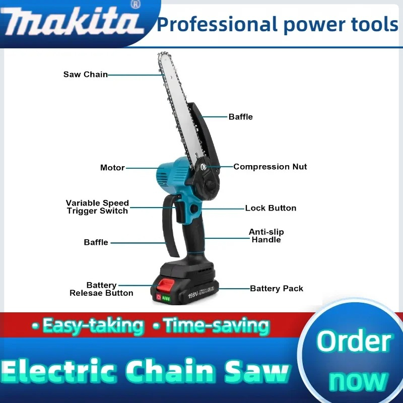 Makita 6 Inch Cordless Chain S – Electric Chainsaw Battery Bewertung und Preis